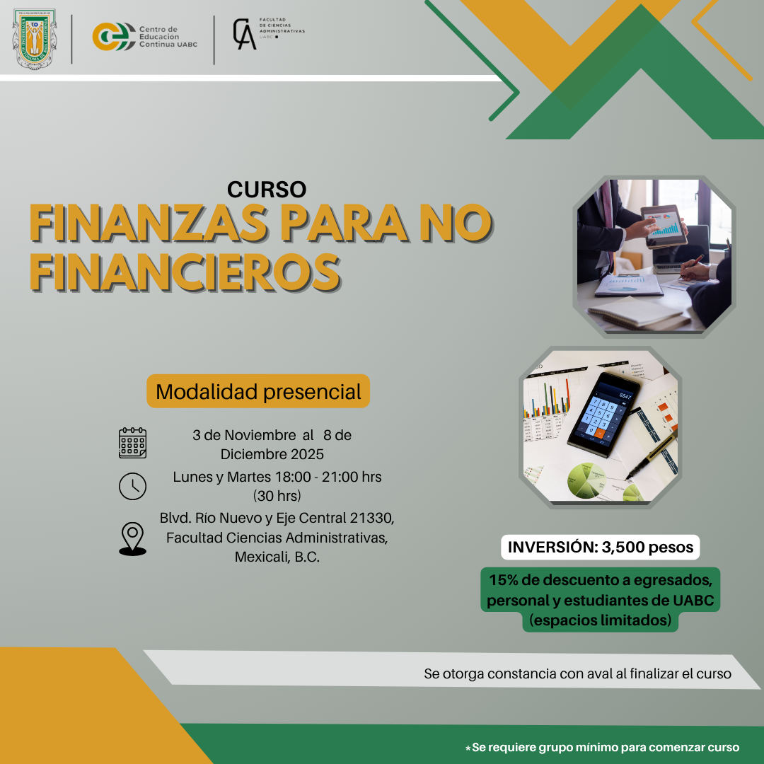 CURSO FINANZAS PARA NO FINANCIEROS