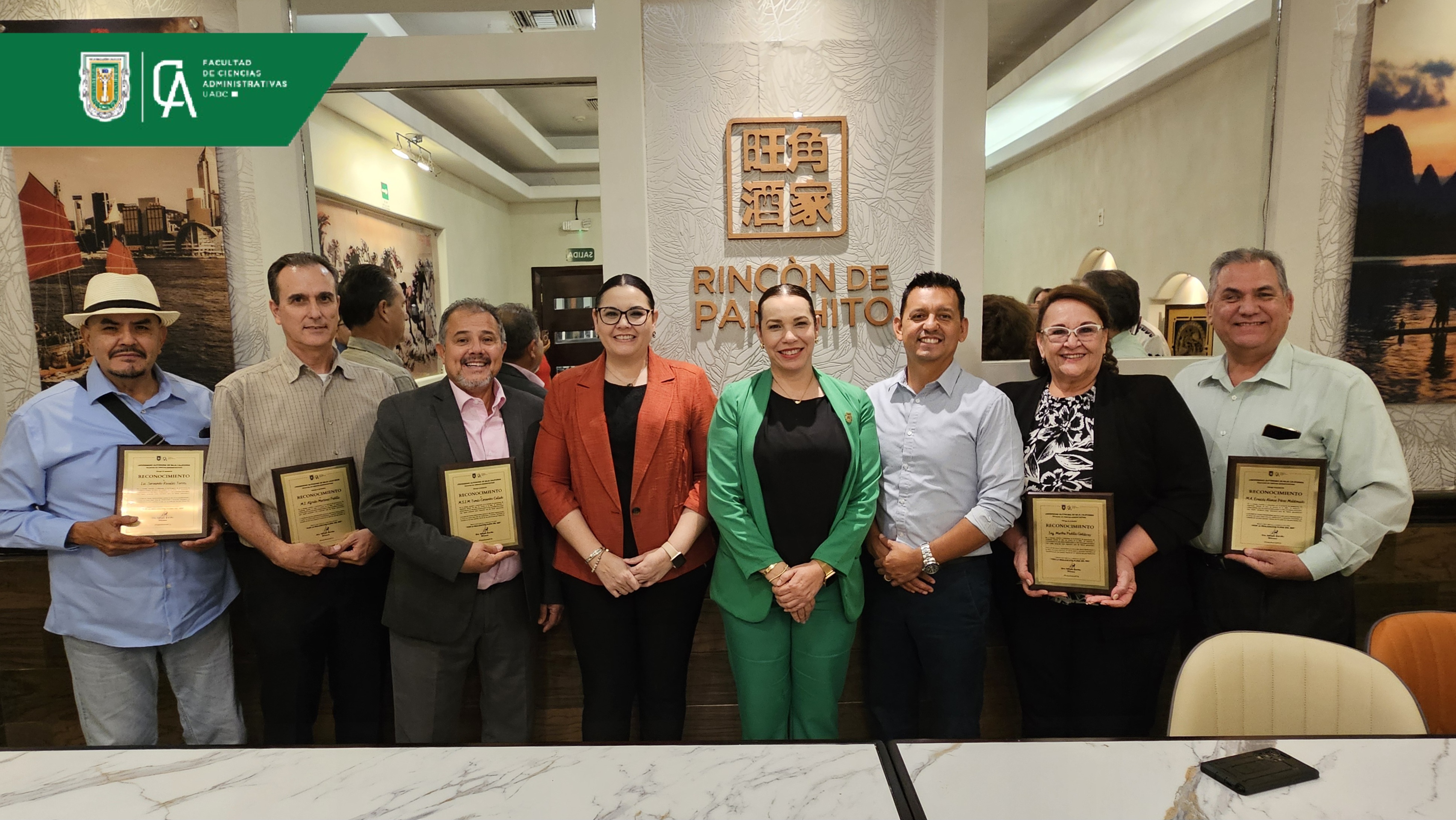 La FCA-UABC rinde homenaje a sus docentes jubilados